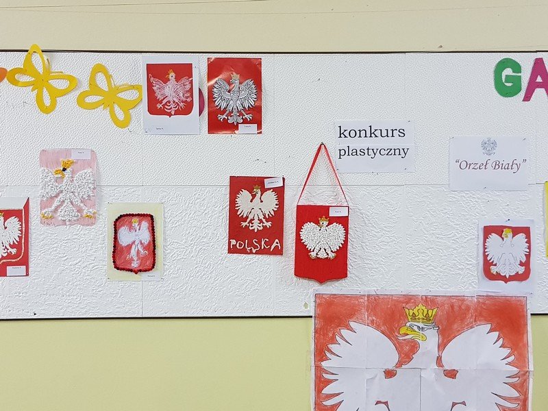 Konkurs plastyczny Orzeł Biały