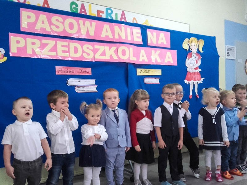 Pasowanie na przedszkolaka