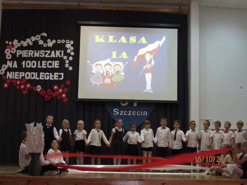 15.10.2018 - Pasowanie klas pierwszych